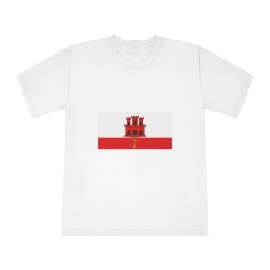 Flag of Gibraltar Unisex Classic Crewneck T Shirt