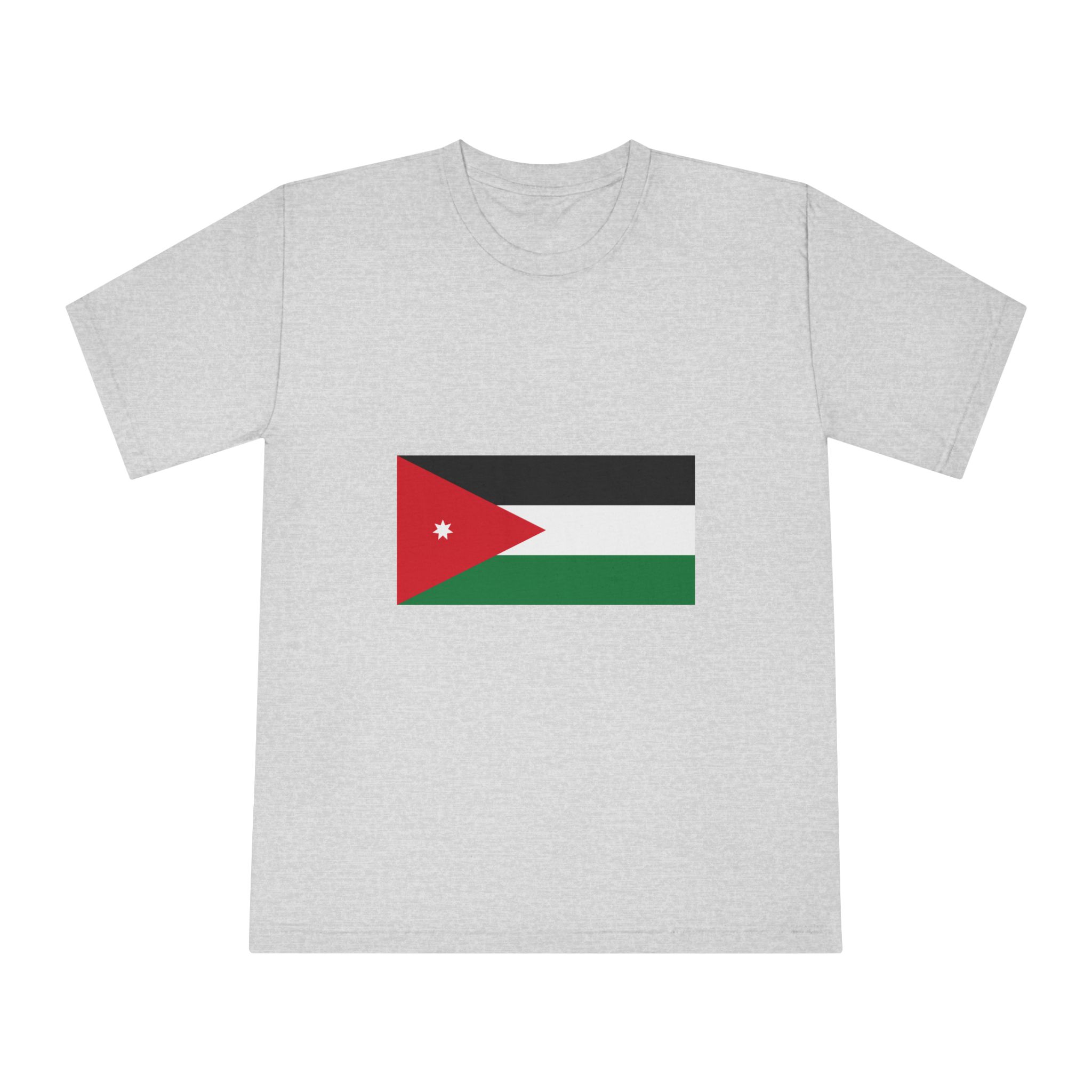 Flag of Jordan Unisex Classic Crewneck T Shirt - Image 13