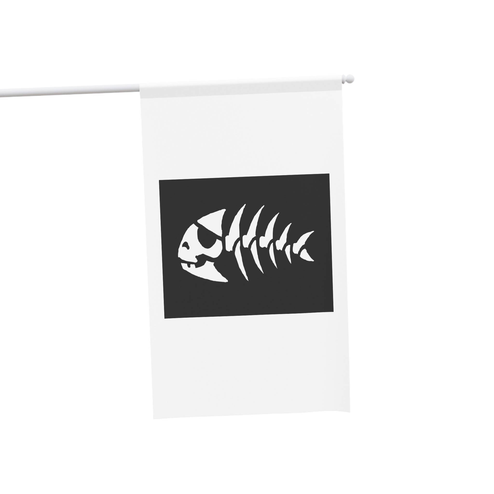 Pirate Fish Flag House Banner - Image 3