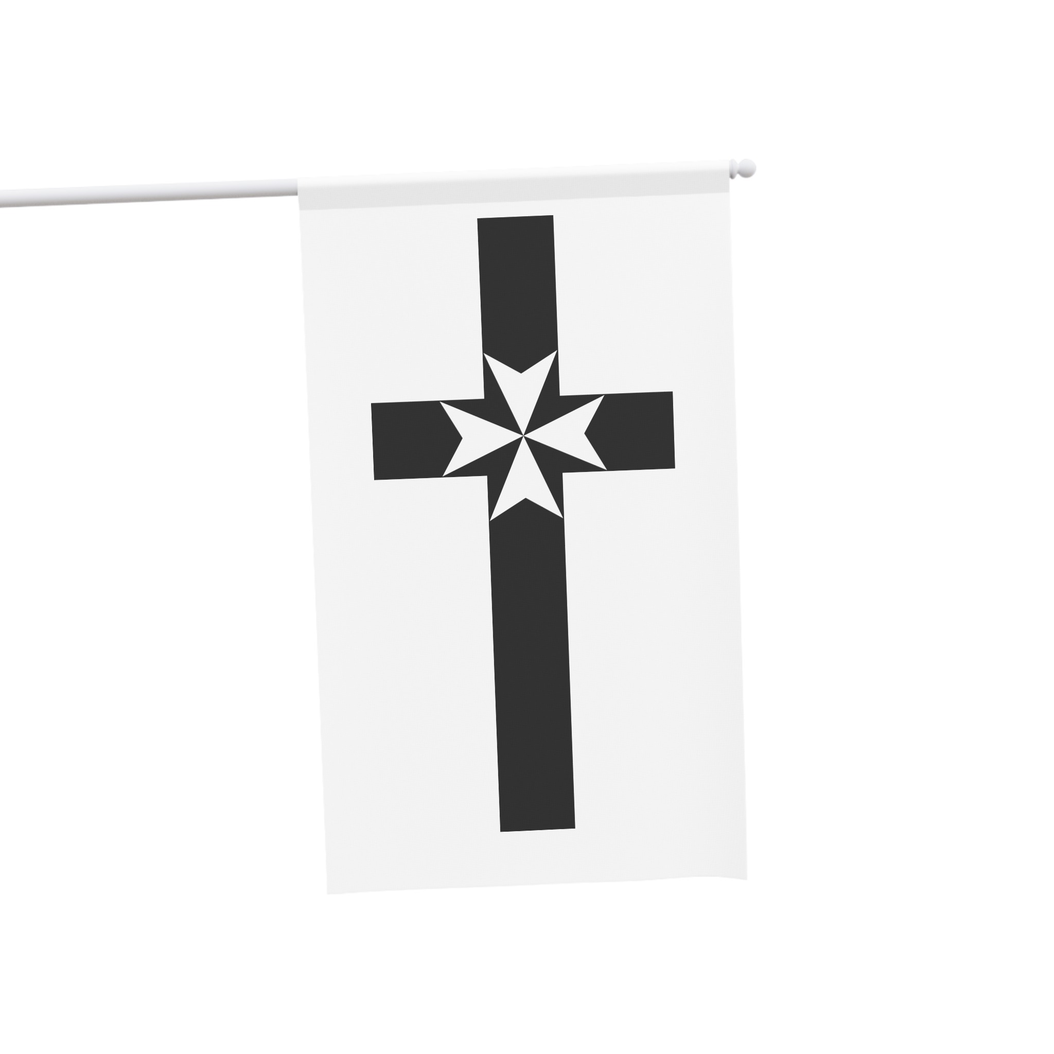 Flag of the Saint John's Order In Brittany House Banner - Image 3