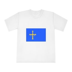Flag of Asturias Unisex Classic Crewneck T Shirt