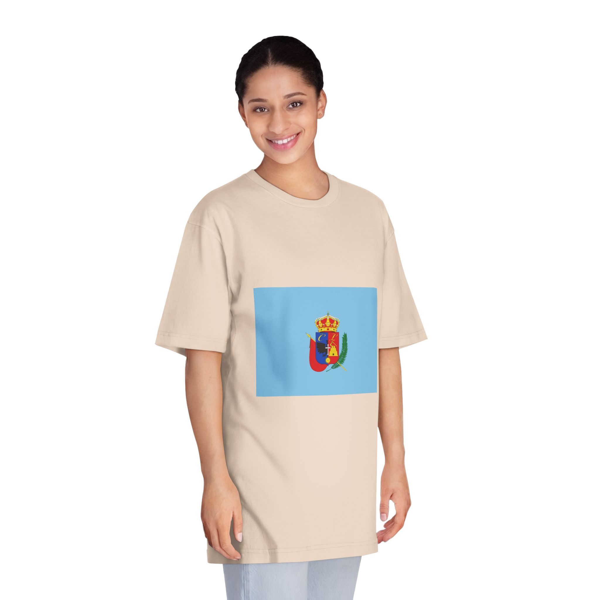 Bandera de Cajamarca Unisex Classic Crewneck T Shirt - Image 11