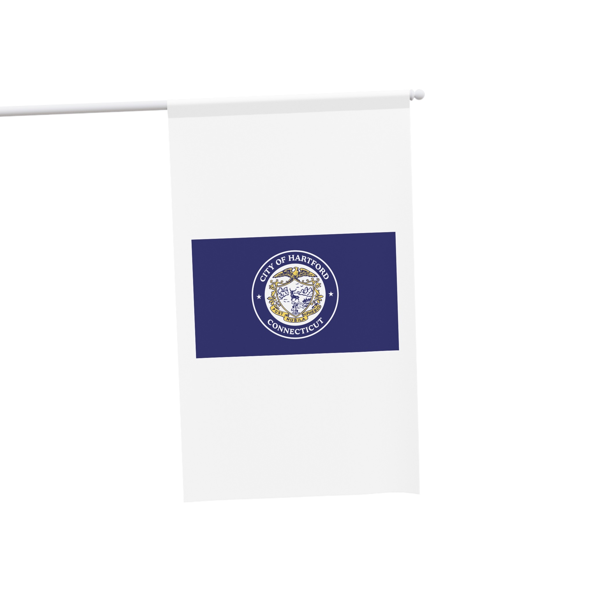 Flag of Hartford, Connecticut House Banner - Image 3