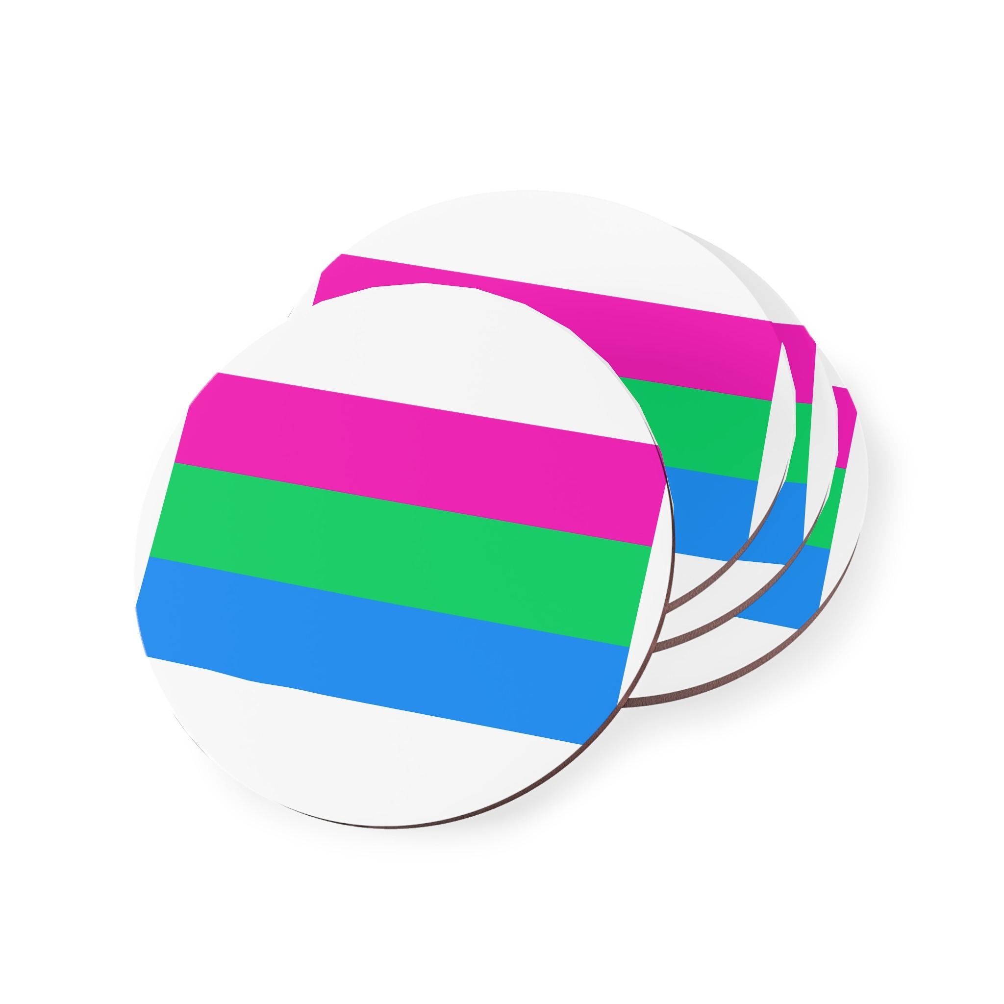 Polysexuality Pride Flag Coasters - Image 3