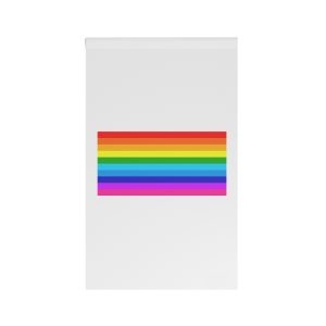 Rainbow Flag Lgbt Pride Flag With Six Horizontal Stripes Global Symbol Lgbtq Rights Diversity Equali House Banner