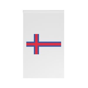 Flag Faroe Islands House Banner