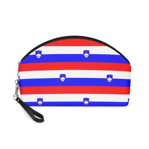 Flag of Slovenia Makeup Bag
