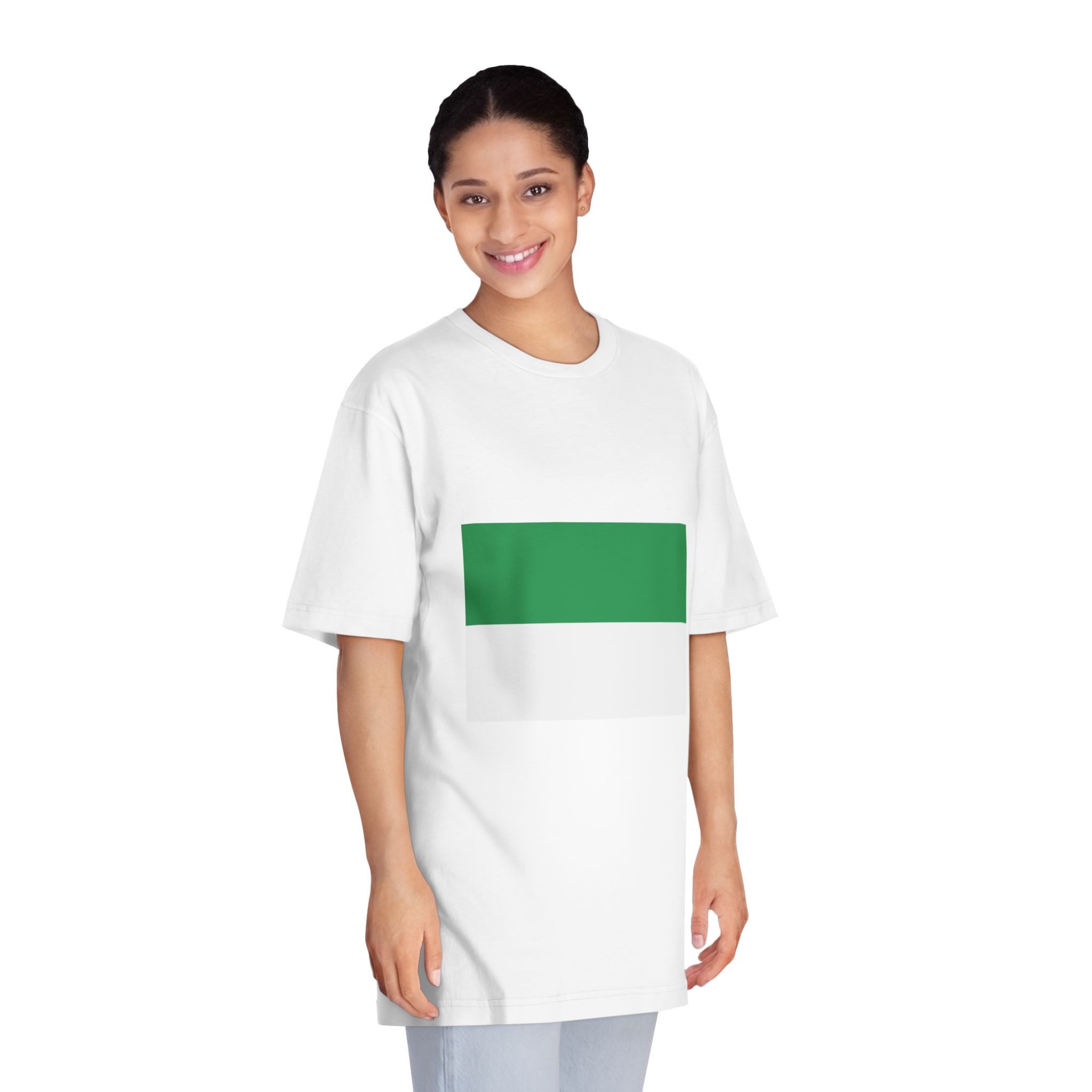 Bandera de Santa Barbara Honduras Unisex Classic Crewneck T Shirt - Image 3