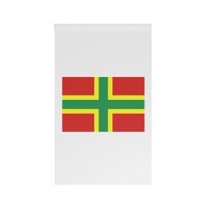 Zomi Reunification Organisation Flag Ethnic Banner Zomi People Chin State Myanmar Symbol House Banner