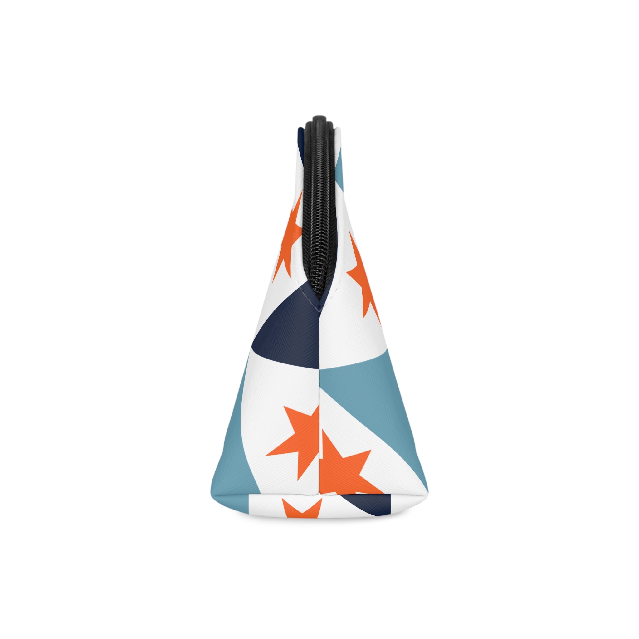 Flag of Syracuse, New York Makeup Bag - Image 4