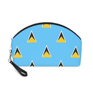 Flag of Saint Lucia Makeup Bag