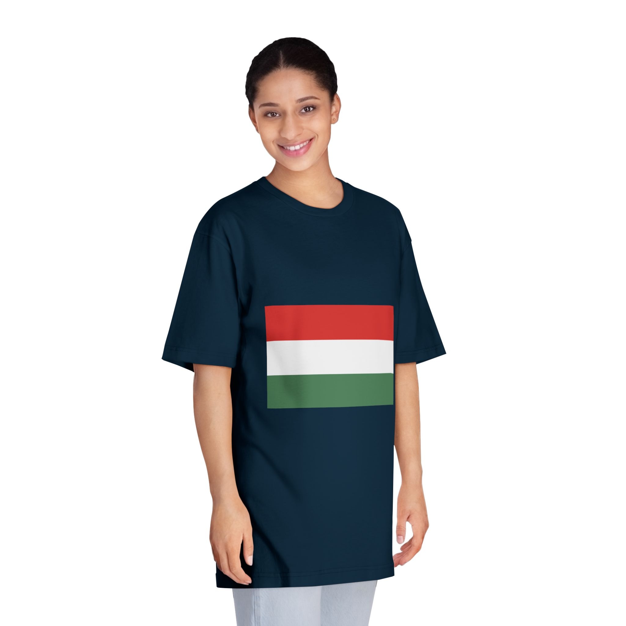 Flag of Esteli Unisex Classic Crewneck T Shirt - Image 19