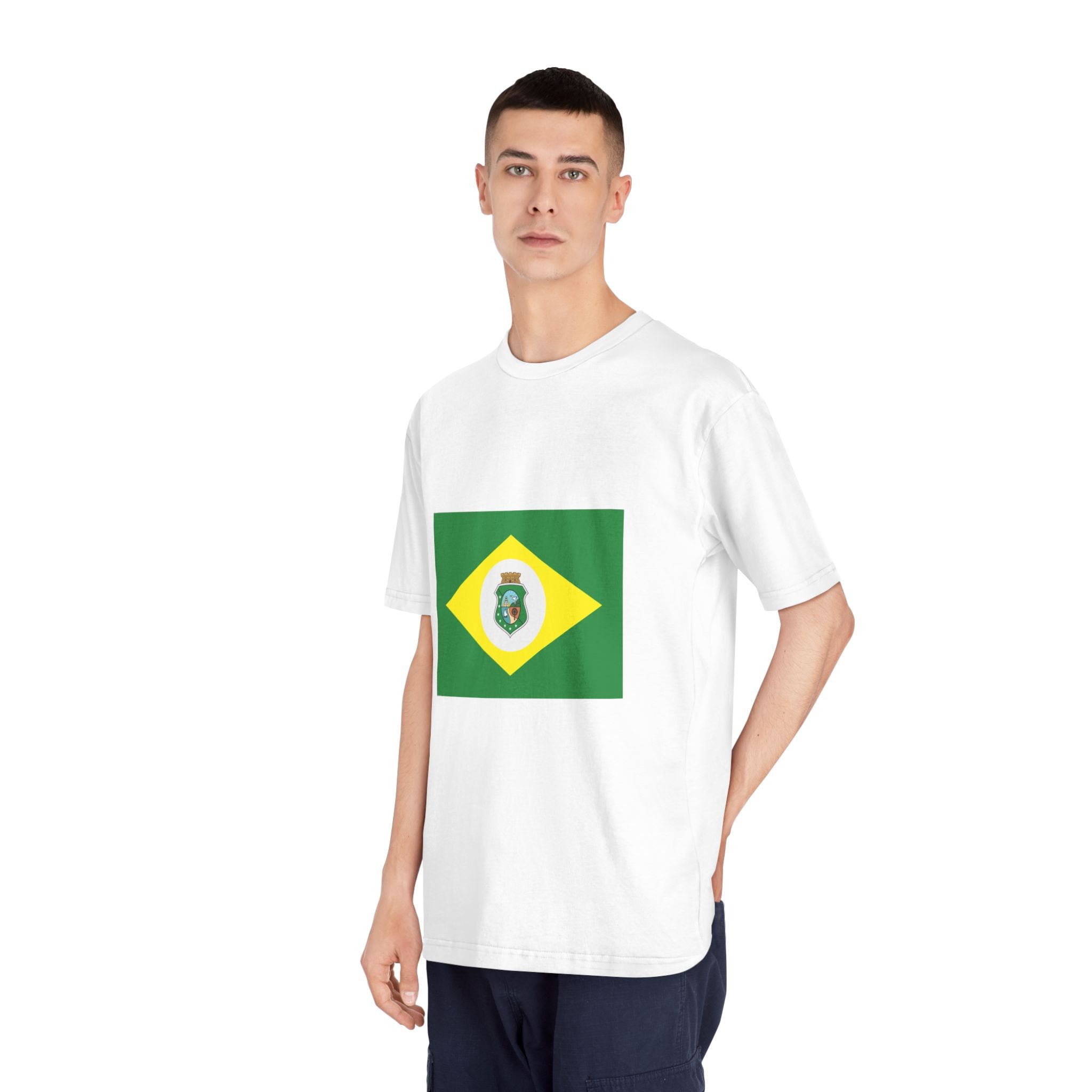 Bandeira Do Ceará Unisex Classic Crewneck T Shirt - Image 4