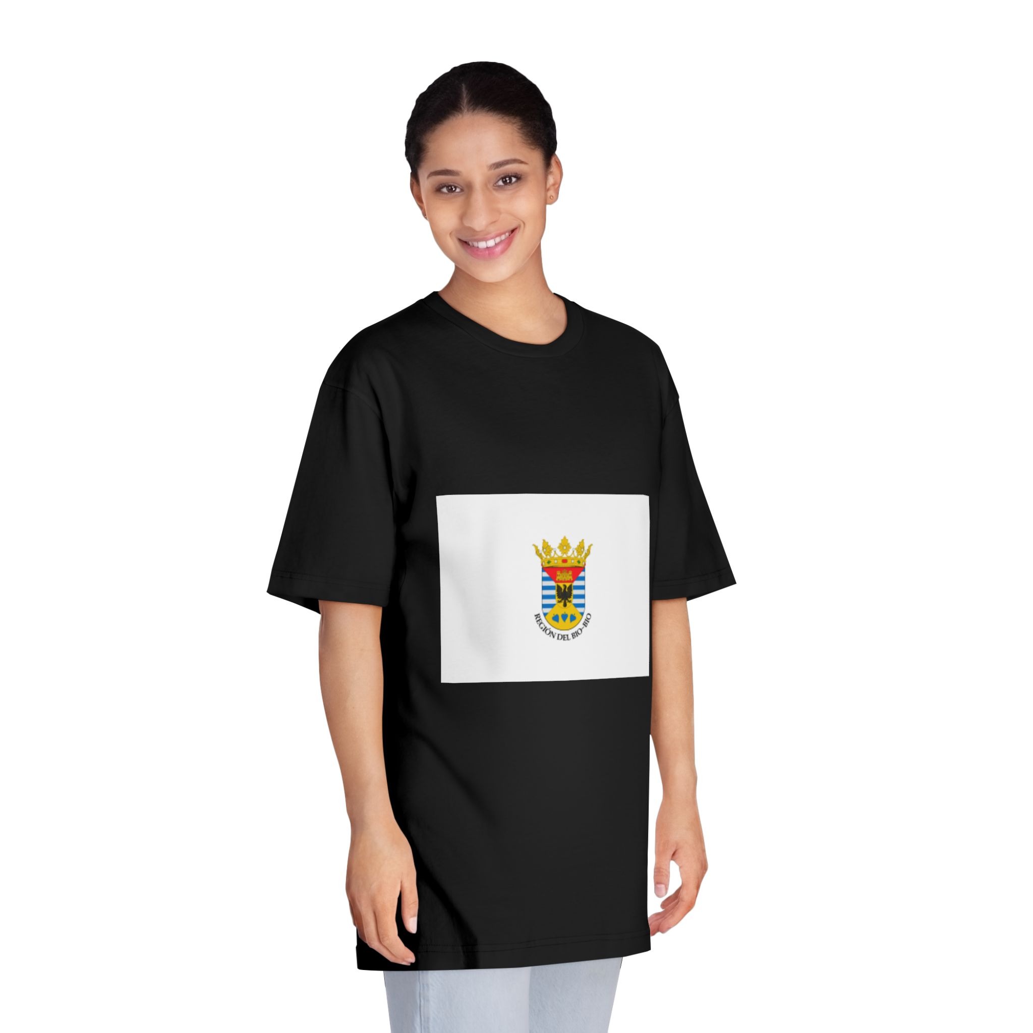 Flag of Biobío Region, Chile Unisex Classic Crewneck T Shirt - Image 7