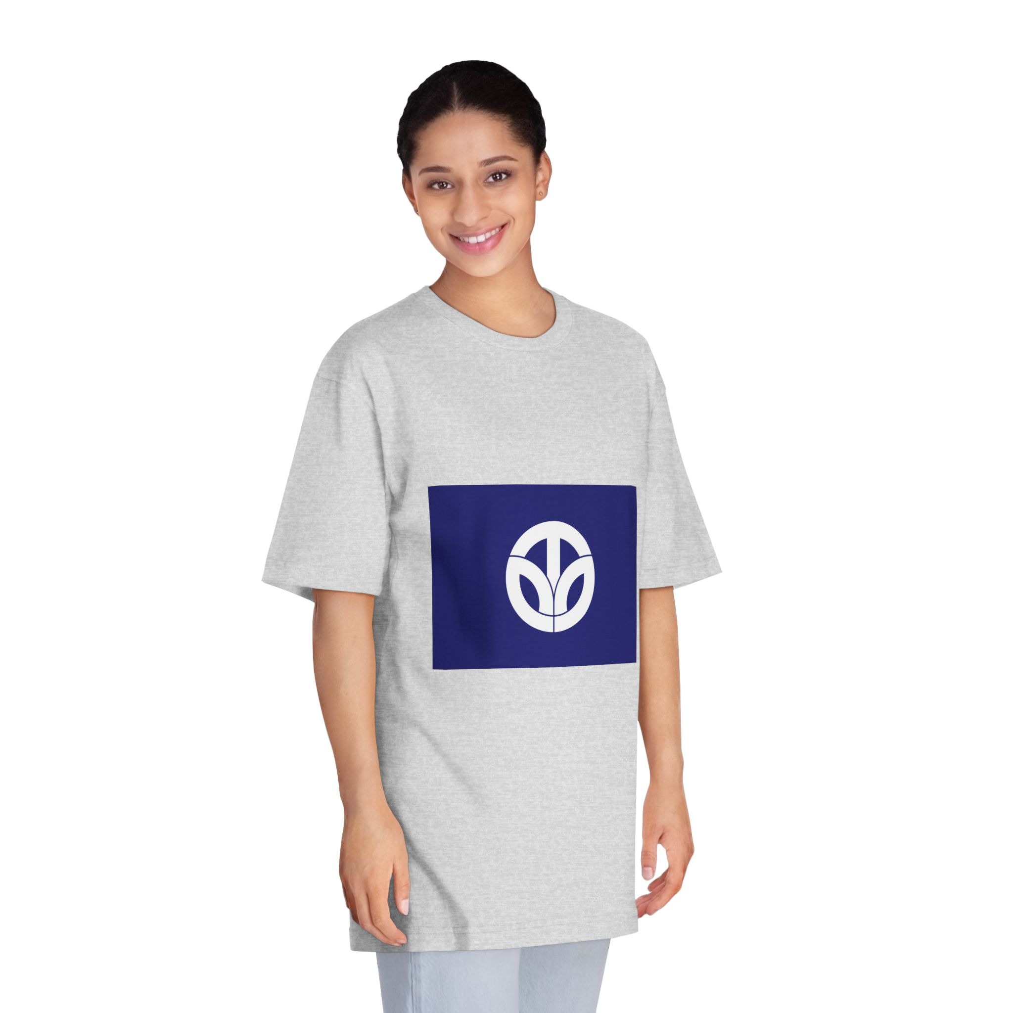 Flag of Fukui Prefecture Unisex Classic Crewneck T Shirt - Image 15