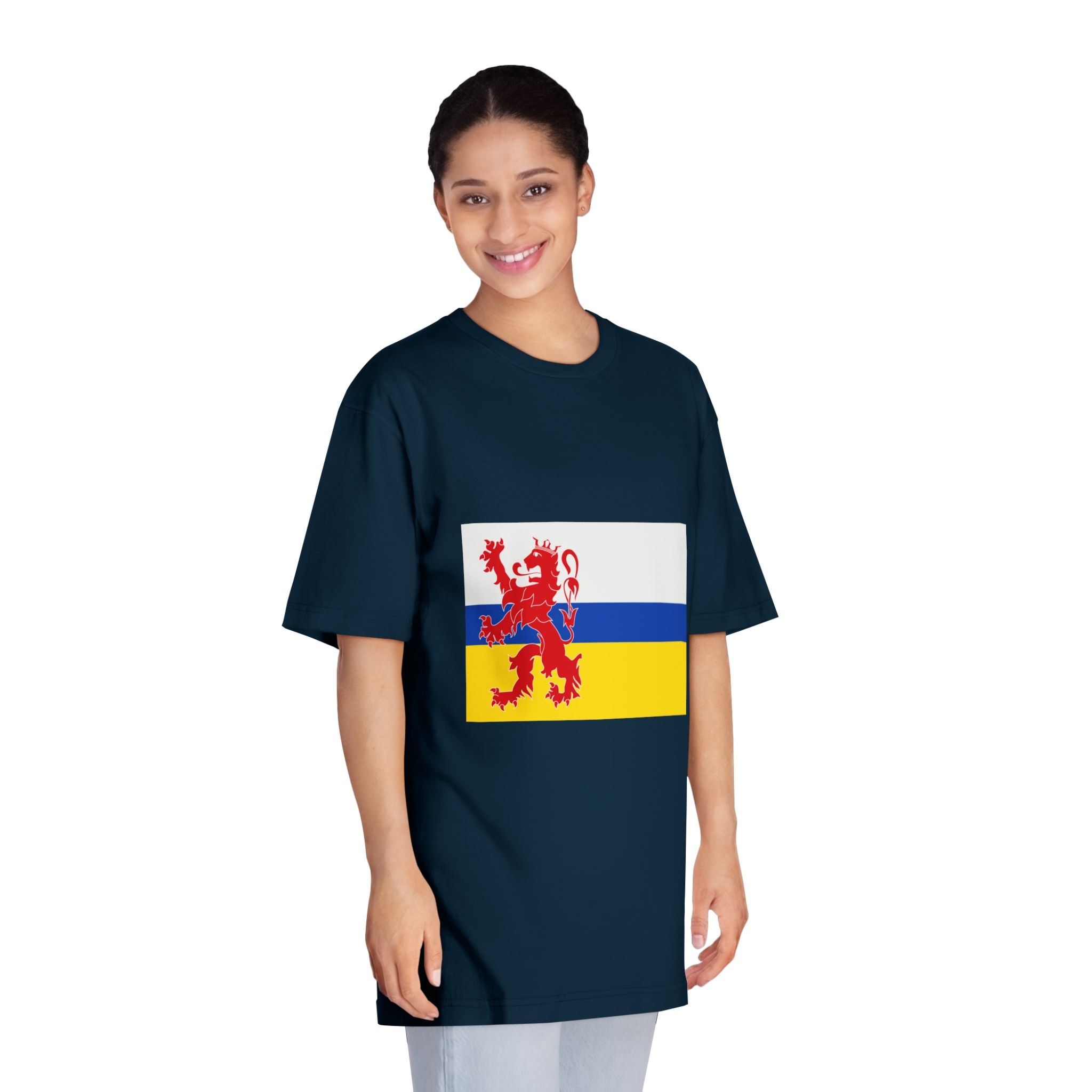 Flag of Limburg (netherlands) Unisex Classic Crewneck T Shirt - Image 19