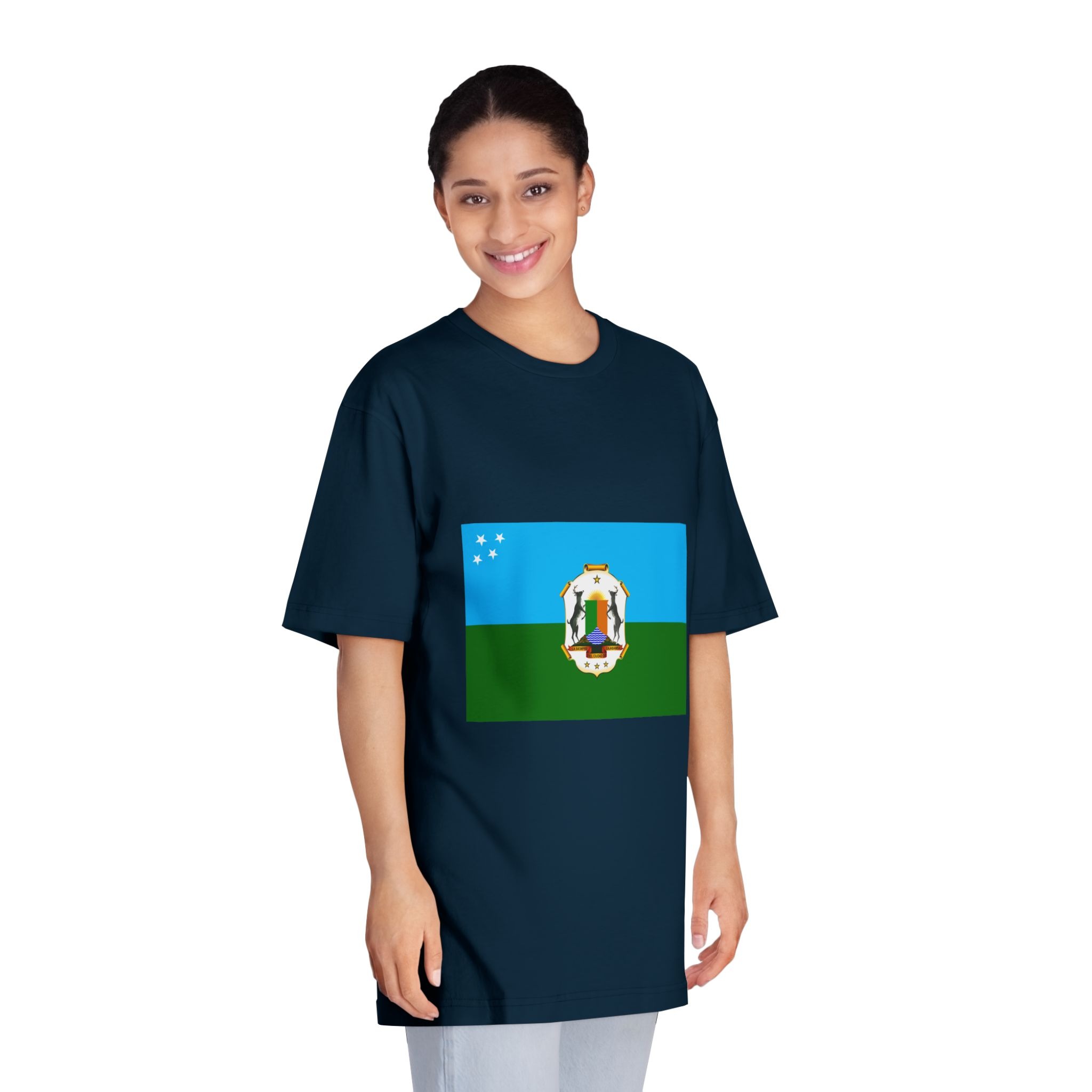 Bandera de Cajabamba Unisex Classic Crewneck T Shirt - Image 19