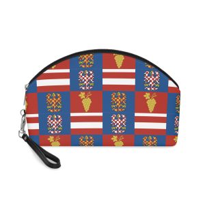 Flag of South Moravian Region Makeup Bag