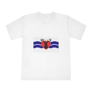 Flag of Elkhart, Indiana Unisex Classic Crewneck T Shirt