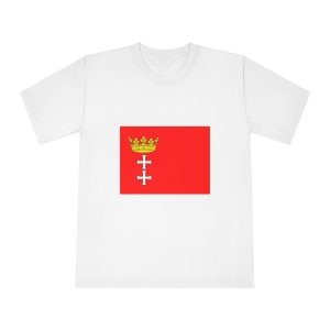 Flag of Gdansk Unisex Classic Crewneck T Shirt