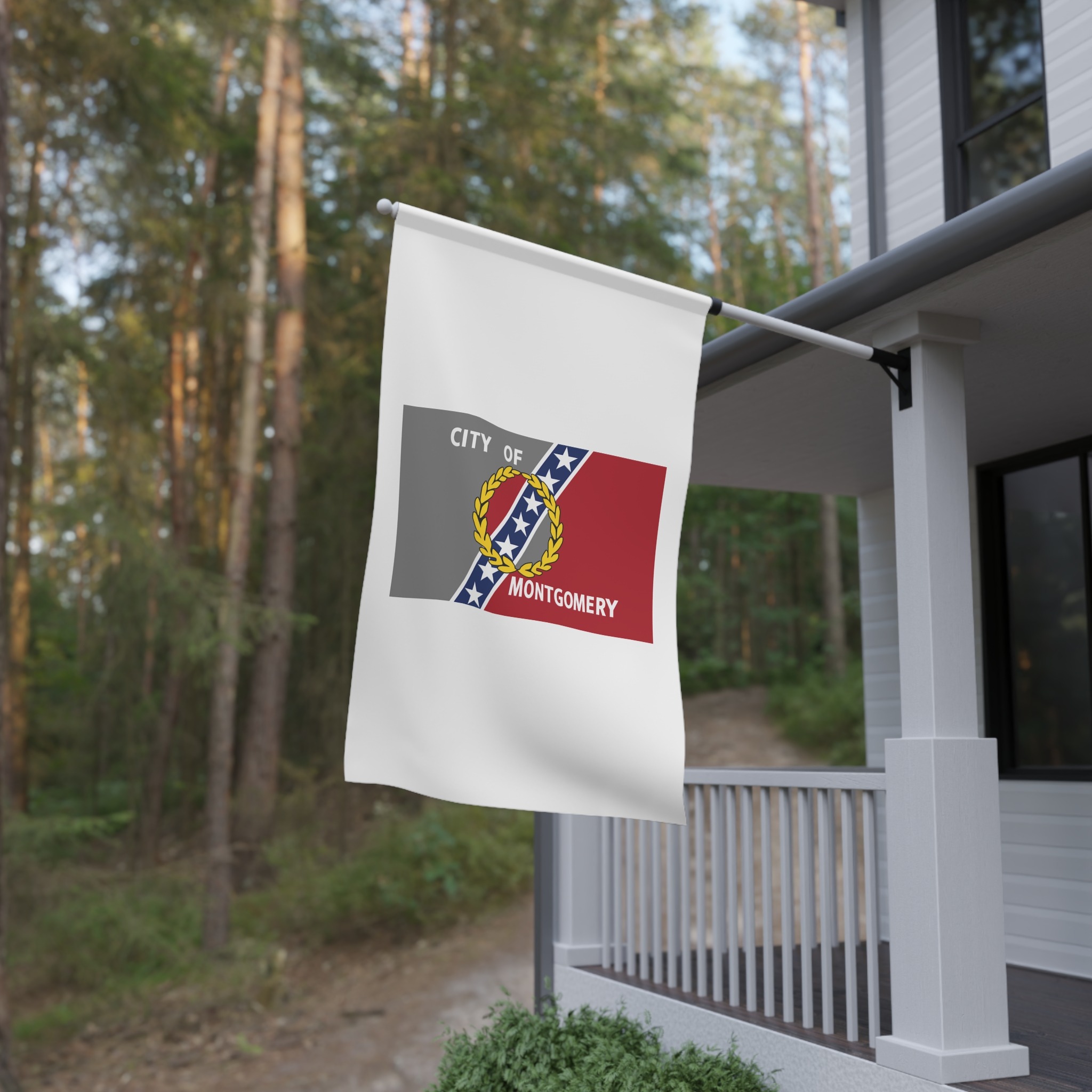 Flag of Montgomery, Alabama House Banner - Image 4