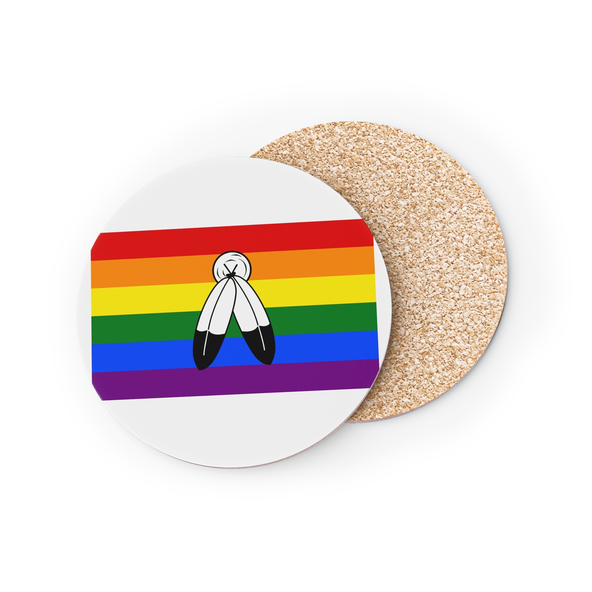 Two Spirit Flag Coasters