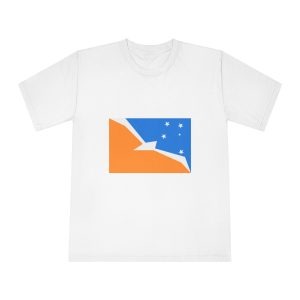 Bandera de La Provincia de Tierra Del Fuego Unisex Classic Crewneck T Shirt