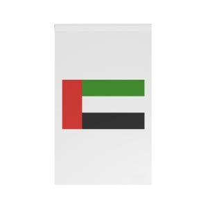 Vibrant National Flag United Arab Emirates Representing Unity House Banner