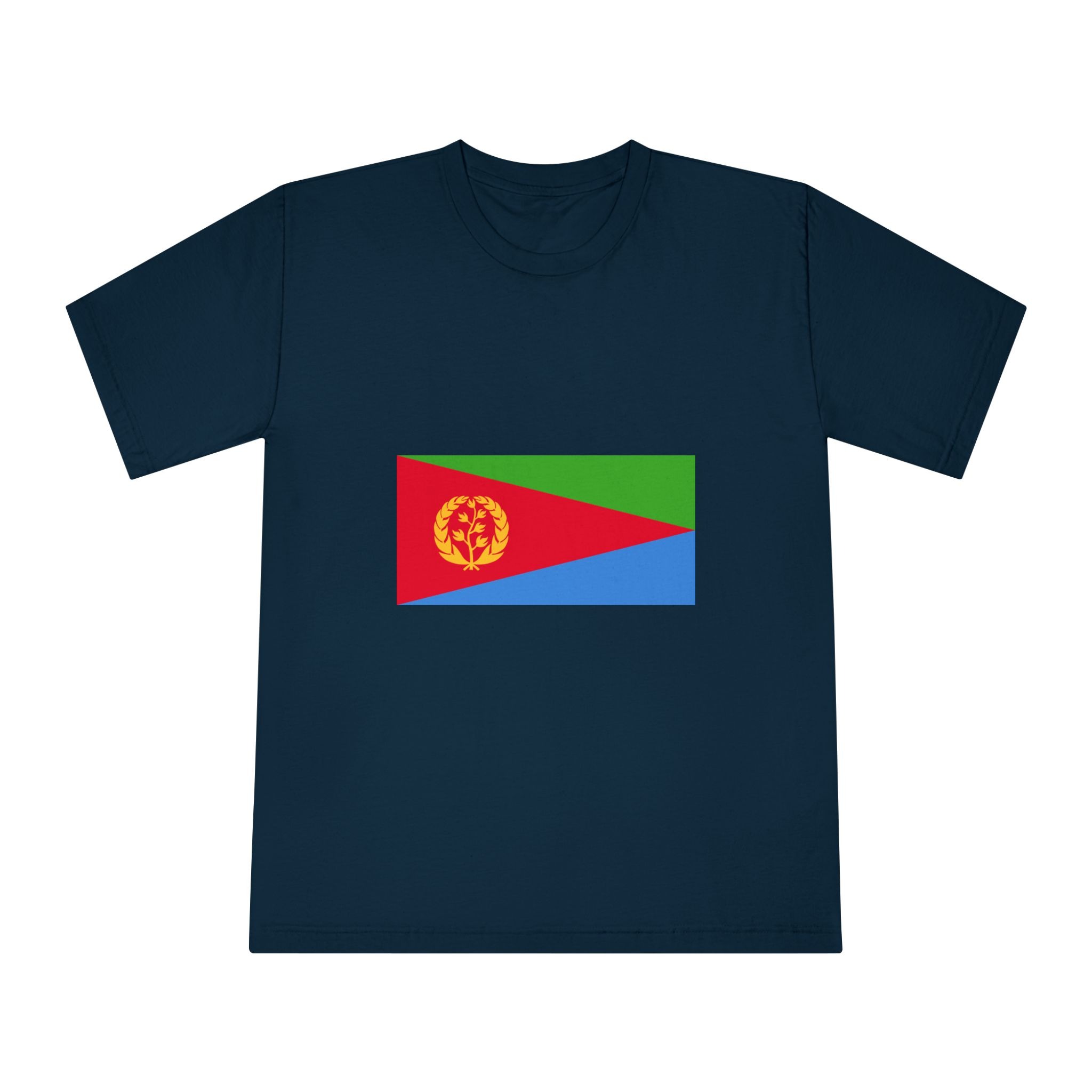 Flag of Eritrea Unisex Classic Crewneck T Shirt - Image 17