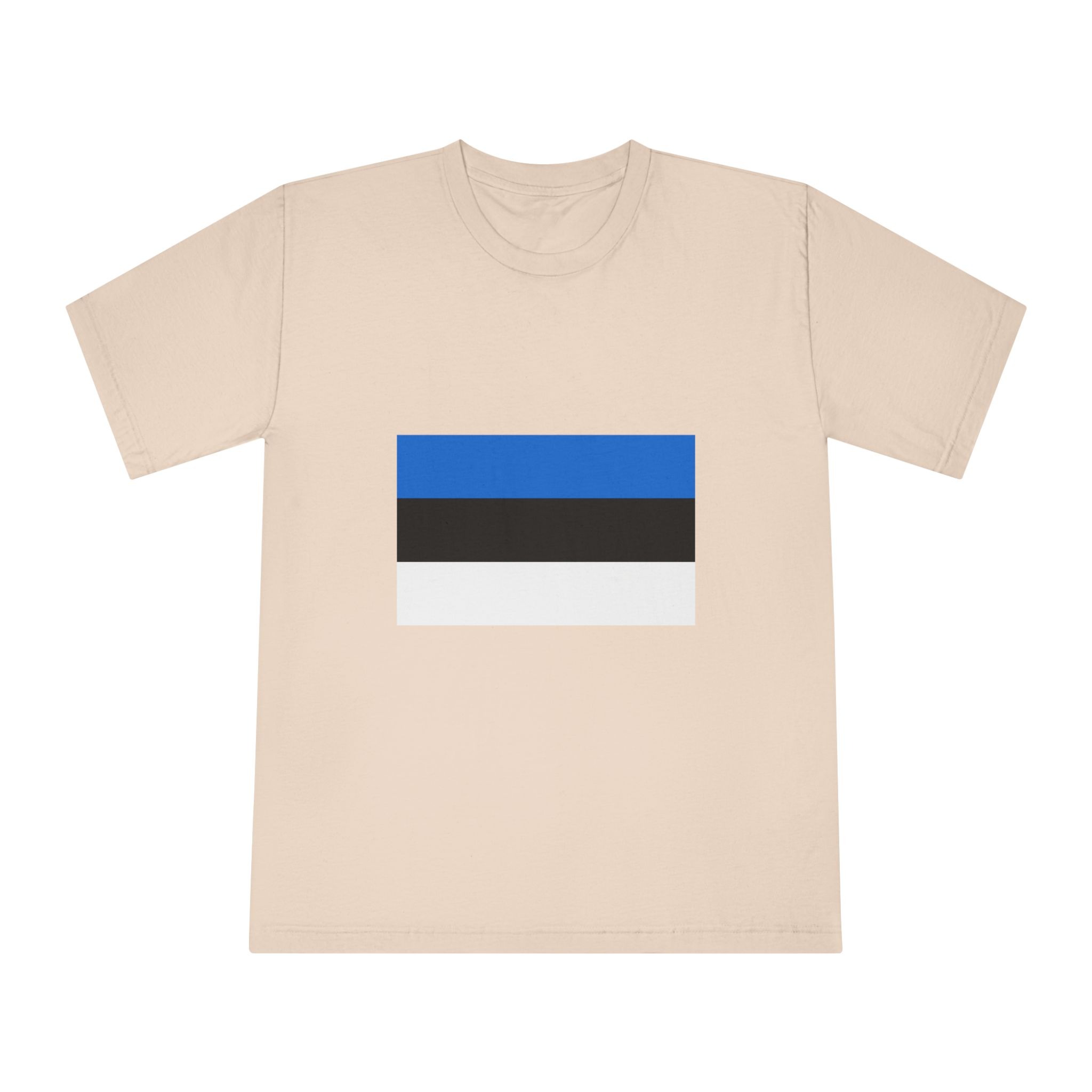 Flag of Estonia Unisex Classic Crewneck T Shirt - Image 9