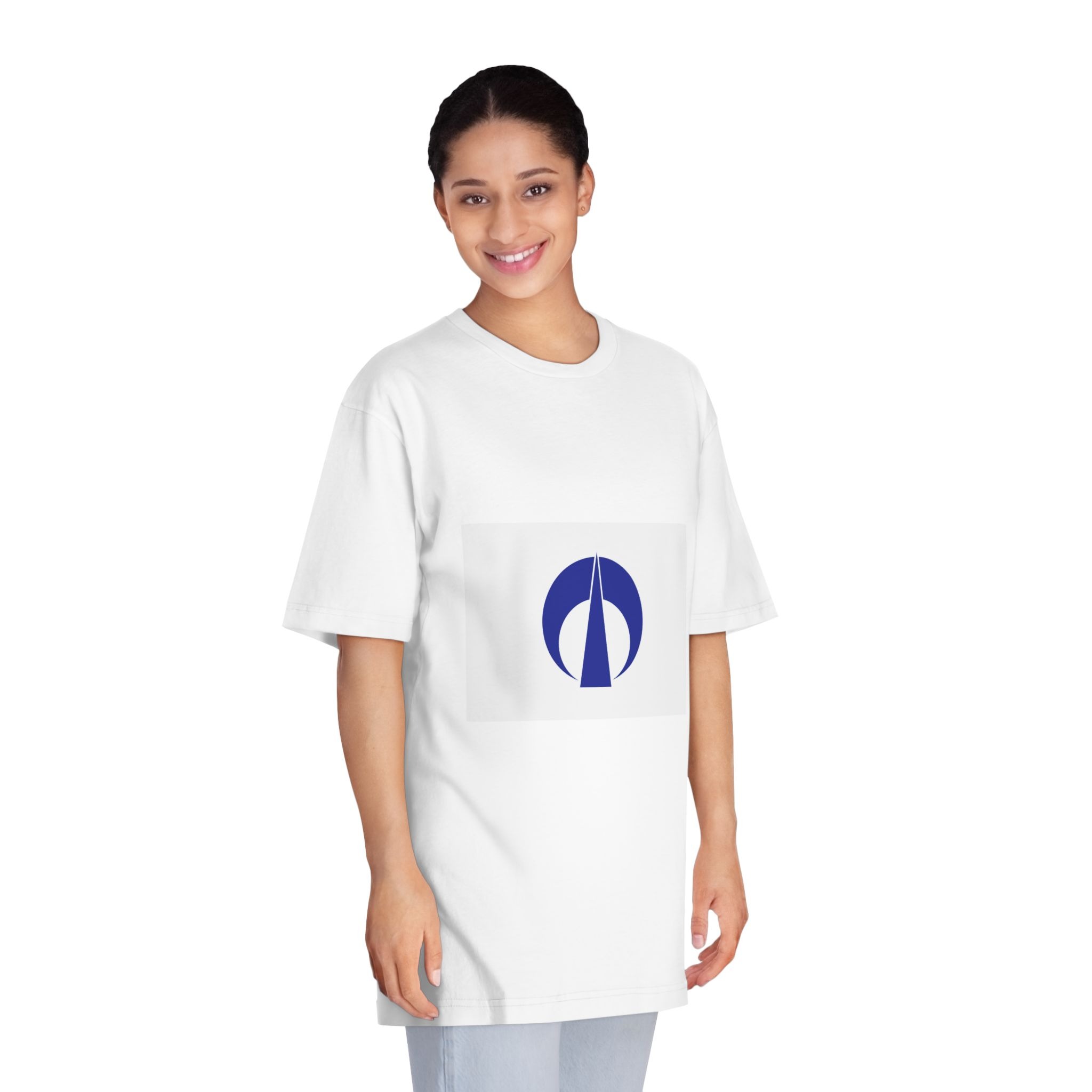 Flag of Fuchu City Unisex Classic Crewneck T Shirt - Image 3