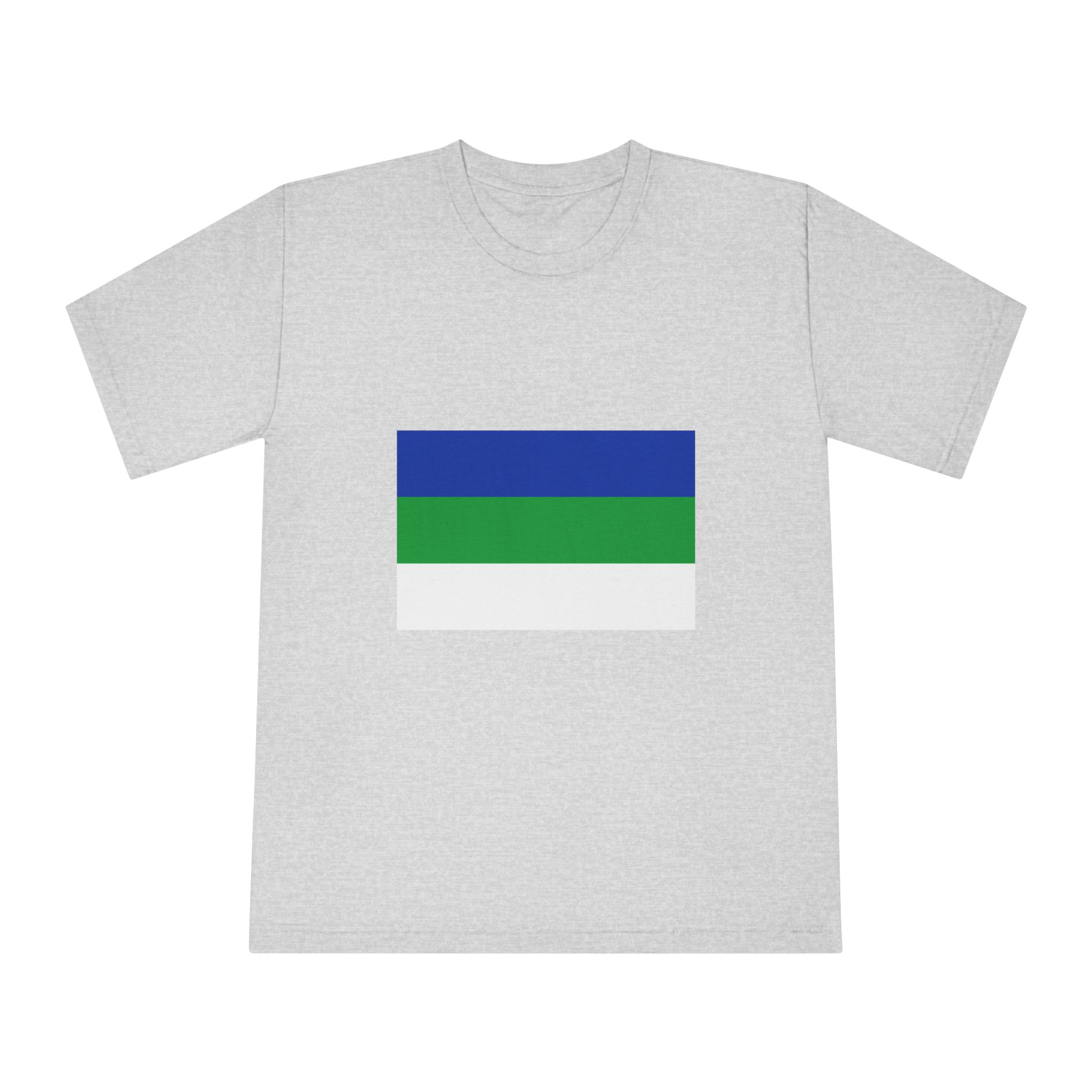 Flag of Komi Unisex Classic Crewneck T Shirt - Image 13