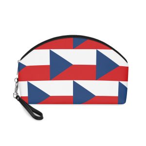 Flag of the Czech Republic Makeup Bag