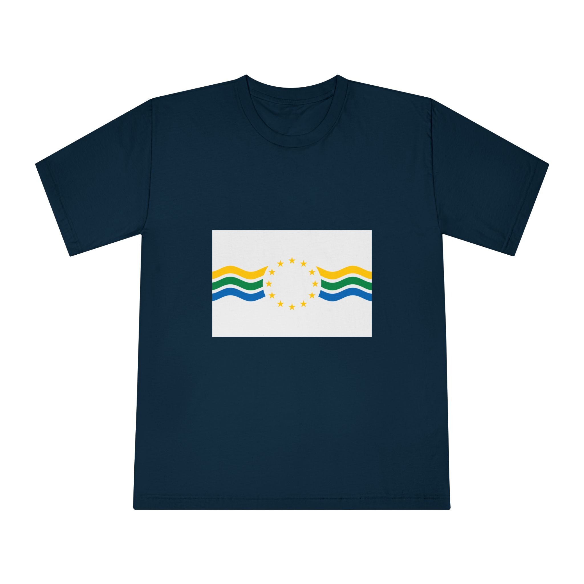 Flag of Los Ríos, Chile Unisex Classic Crewneck T Shirt - Image 17