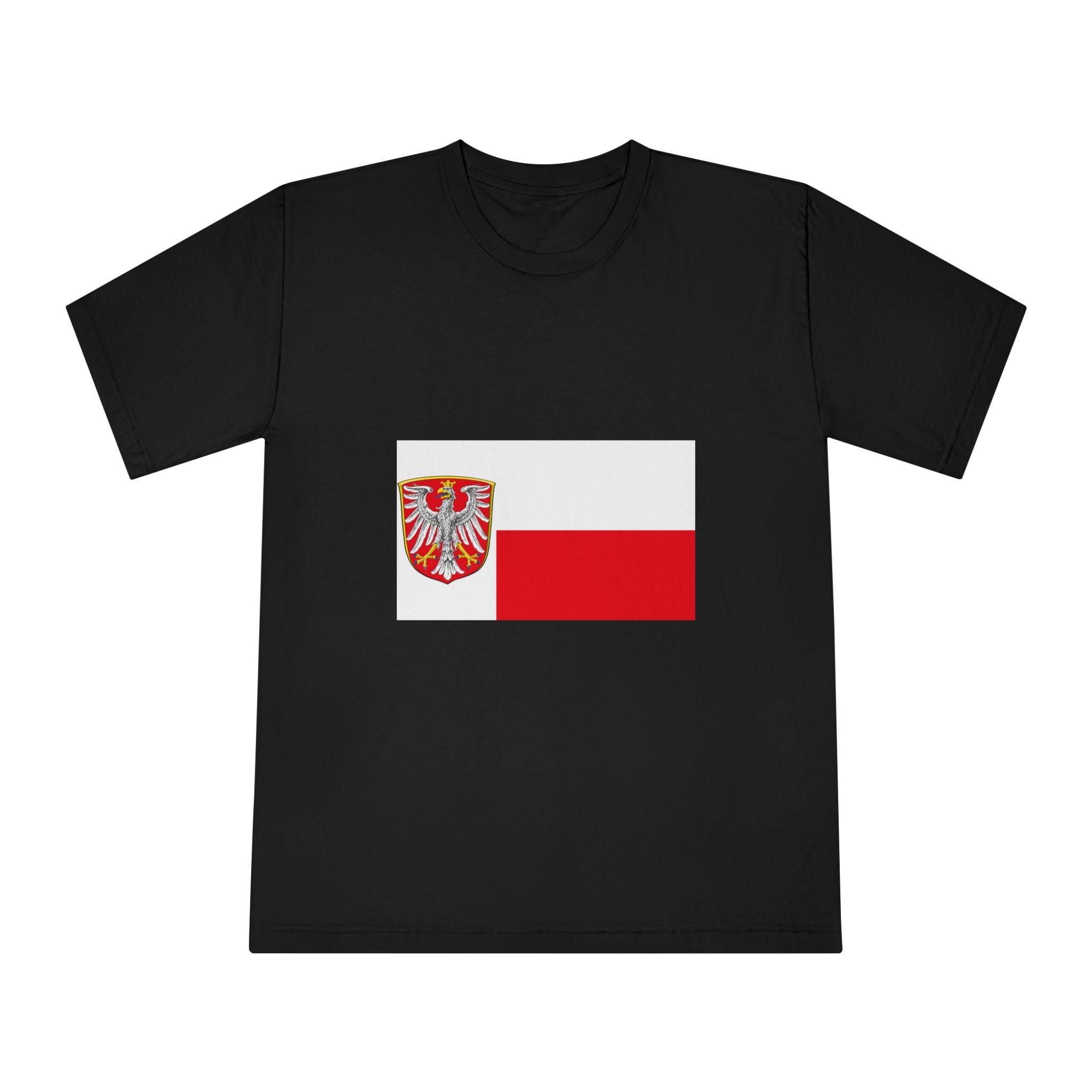 Flag of Frankfurt Am Main Unisex Classic Crewneck T Shirt - Image 5