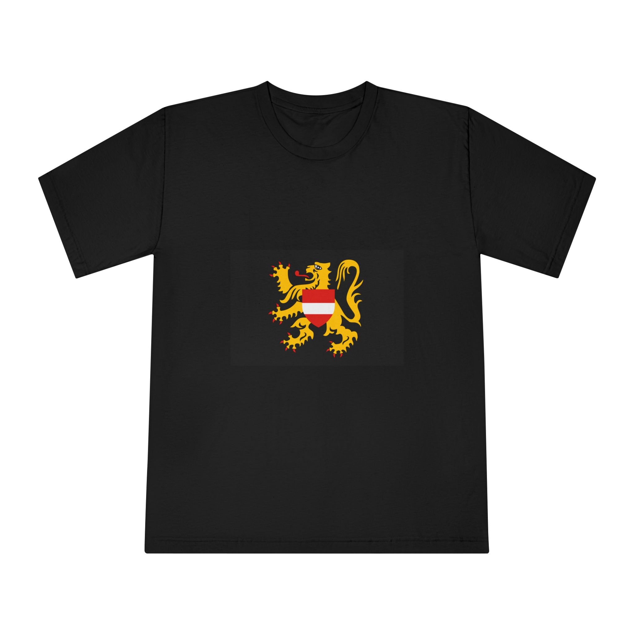 Flag of Flemish Brabant Unisex Classic Crewneck T Shirt - Image 5