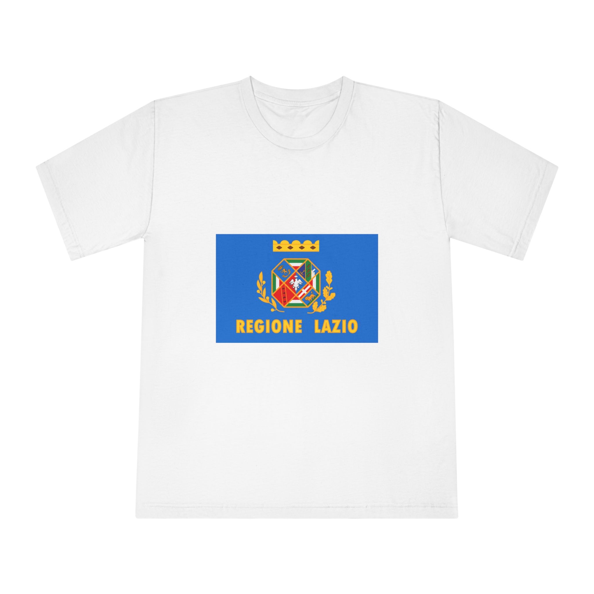 Flag of Lazio Unisex Classic Crewneck T Shirt