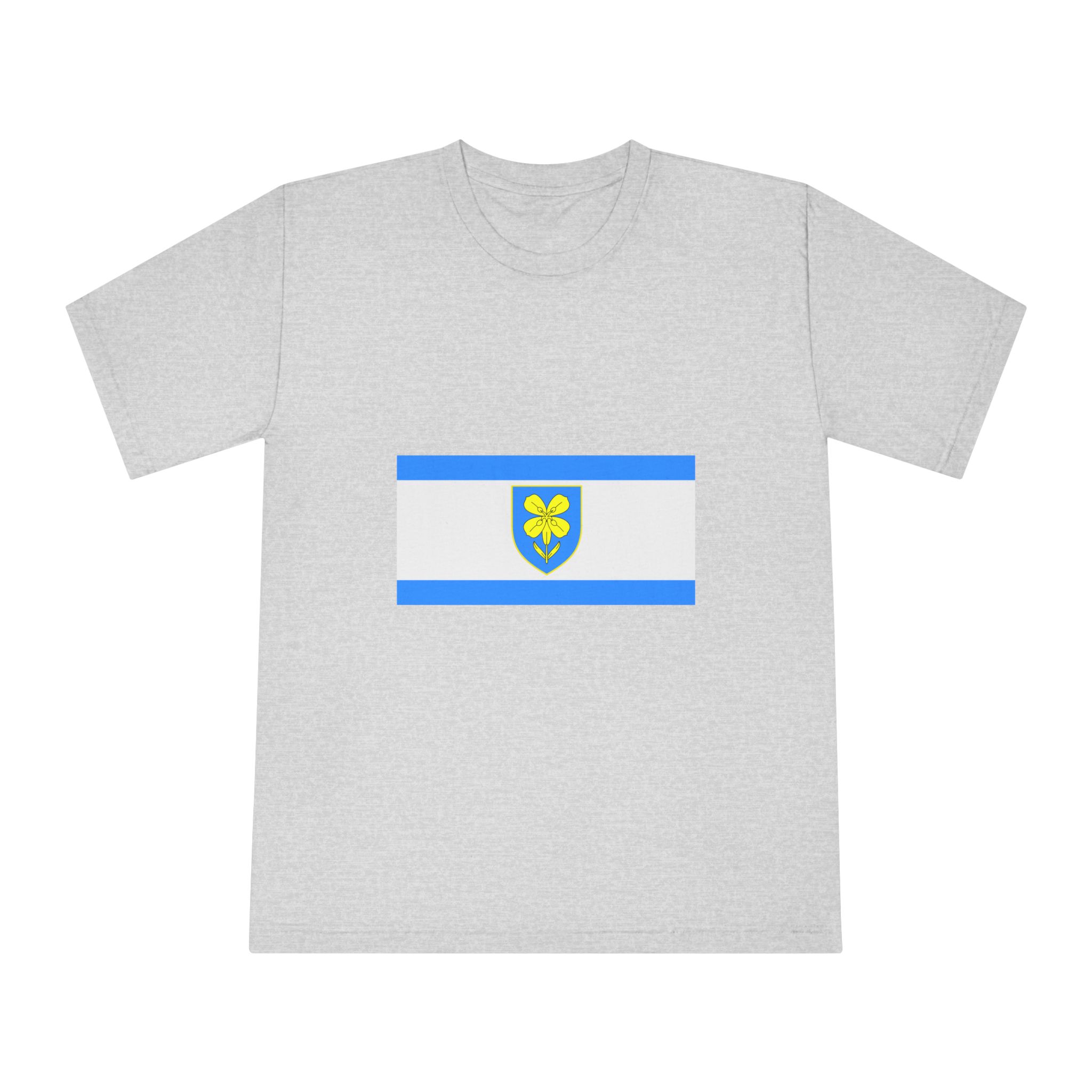 Flag of Lika Senj County Unisex Classic Crewneck T Shirt - Image 13
