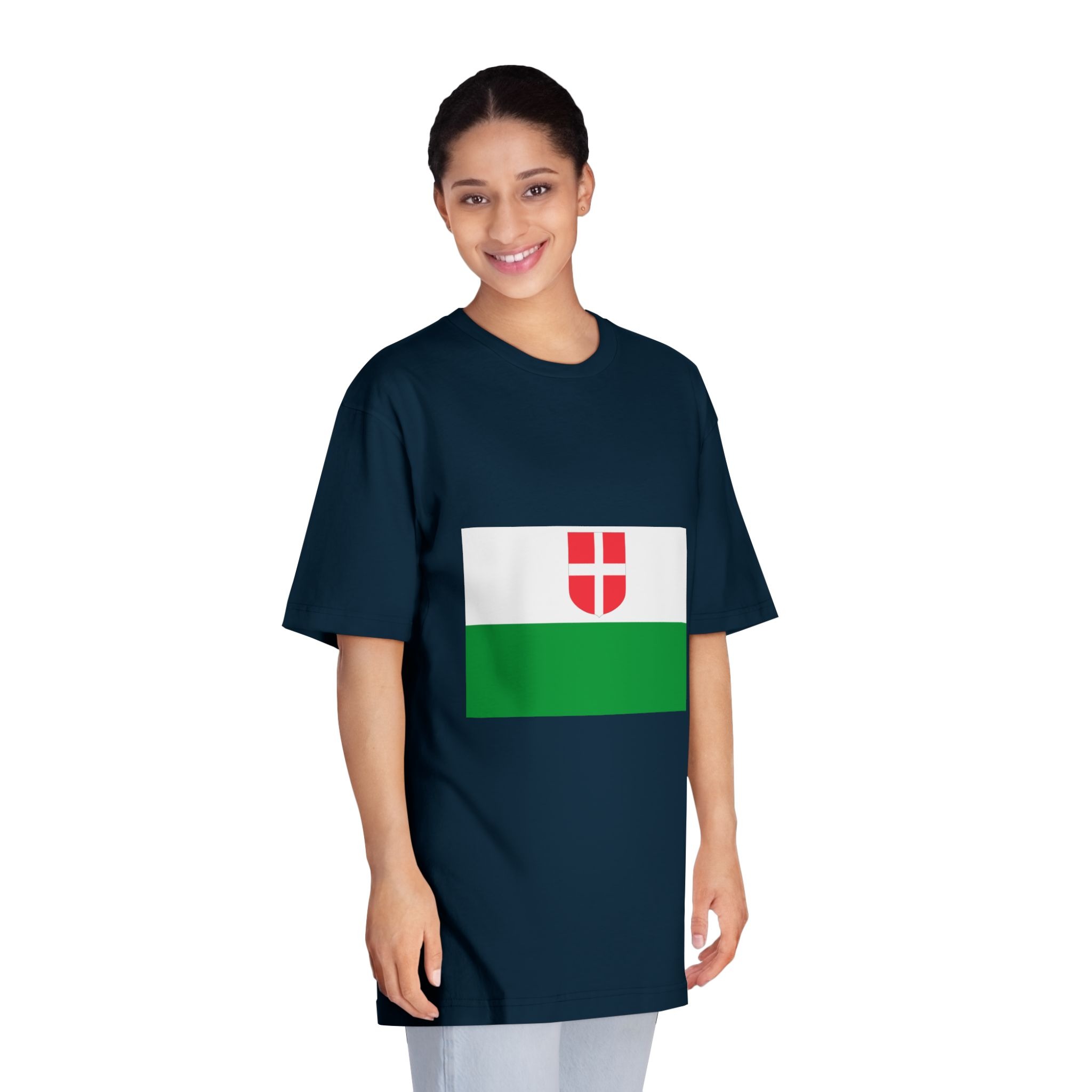 Flag of Et Harju Maakond Unisex Classic Crewneck T Shirt - Image 19