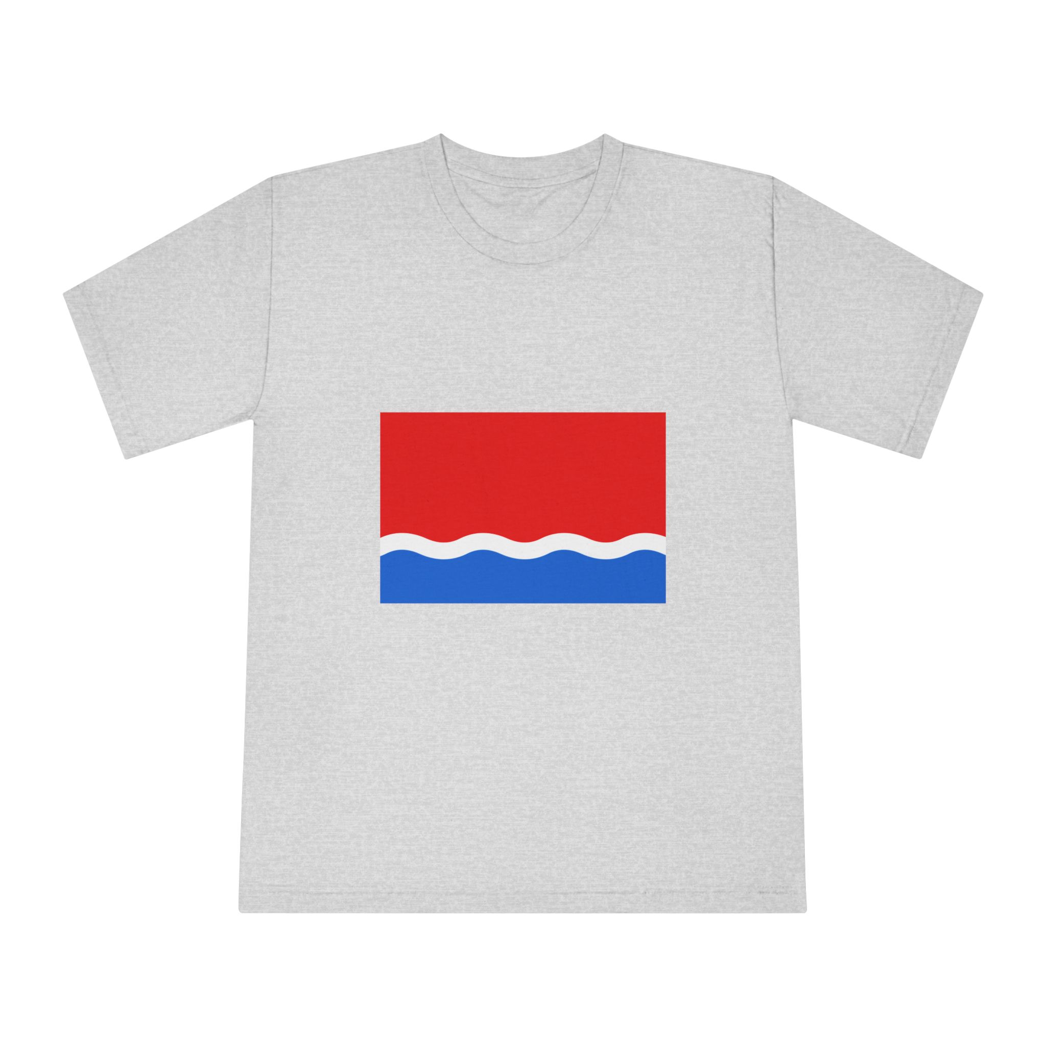 Flag of Amur Oblast Unisex Classic Crewneck T Shirt - Image 13