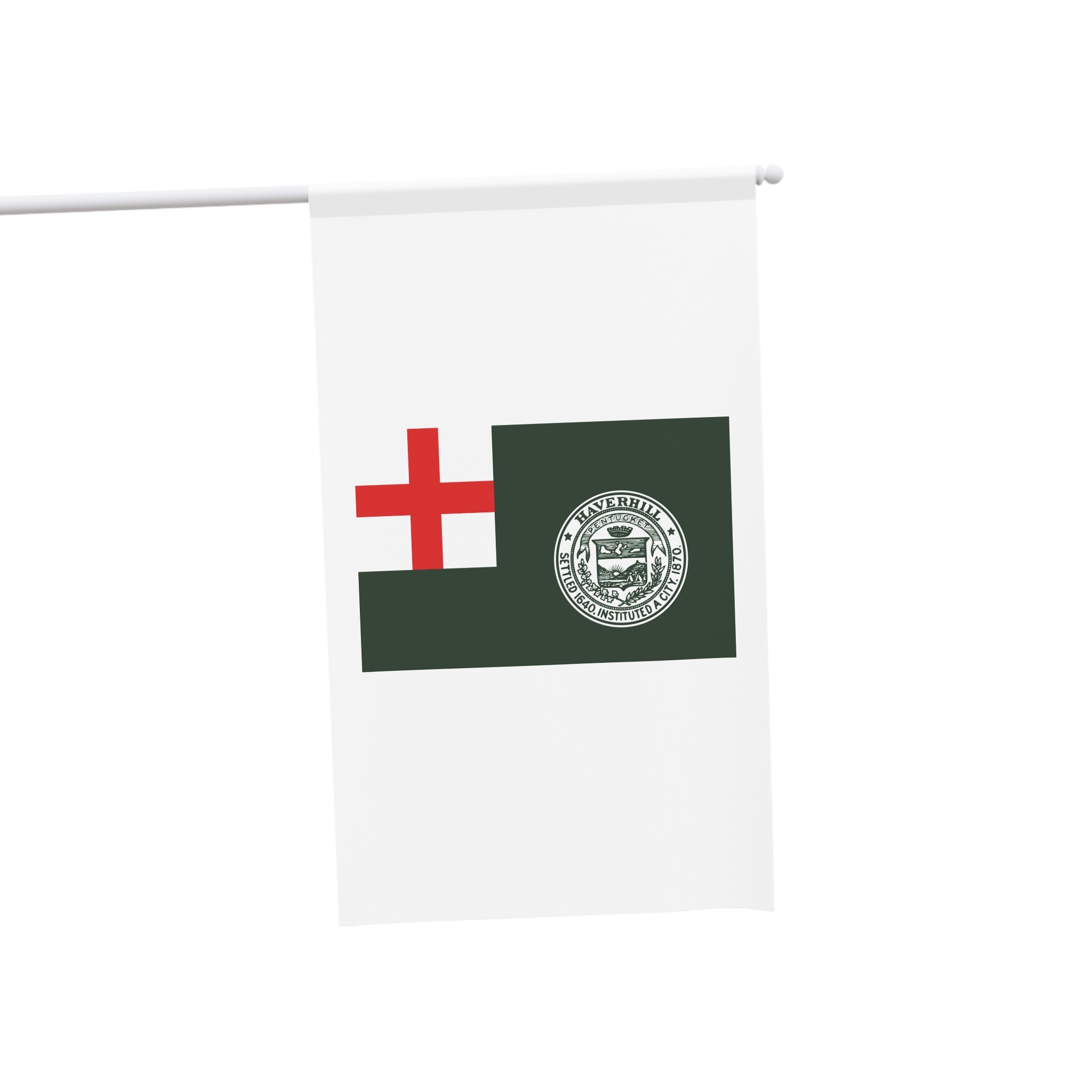Flag of Haverhill, Massachusetts House Banner - Image 3