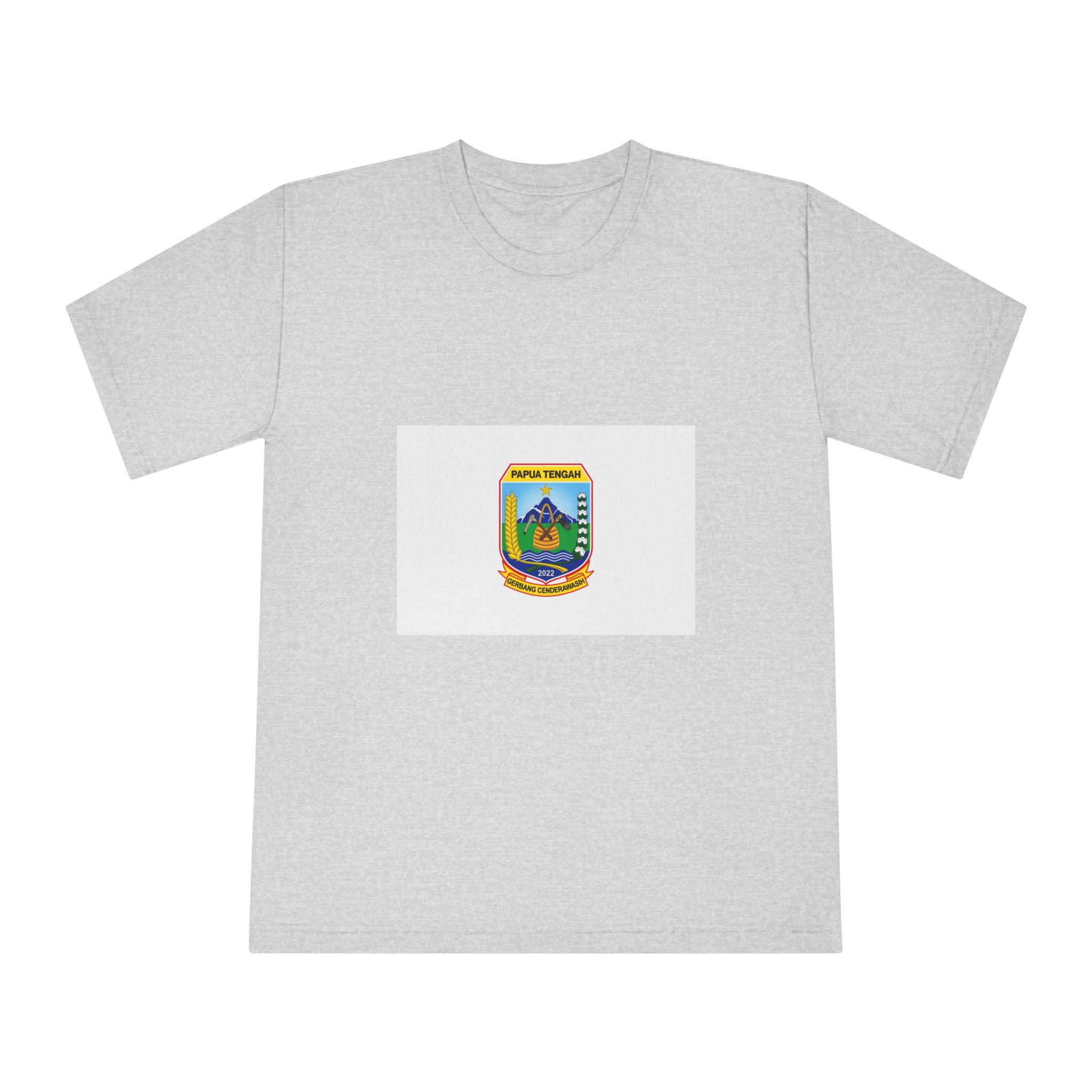 Flag of Central Papua Province Unisex Classic Crewneck T Shirt - Image 13