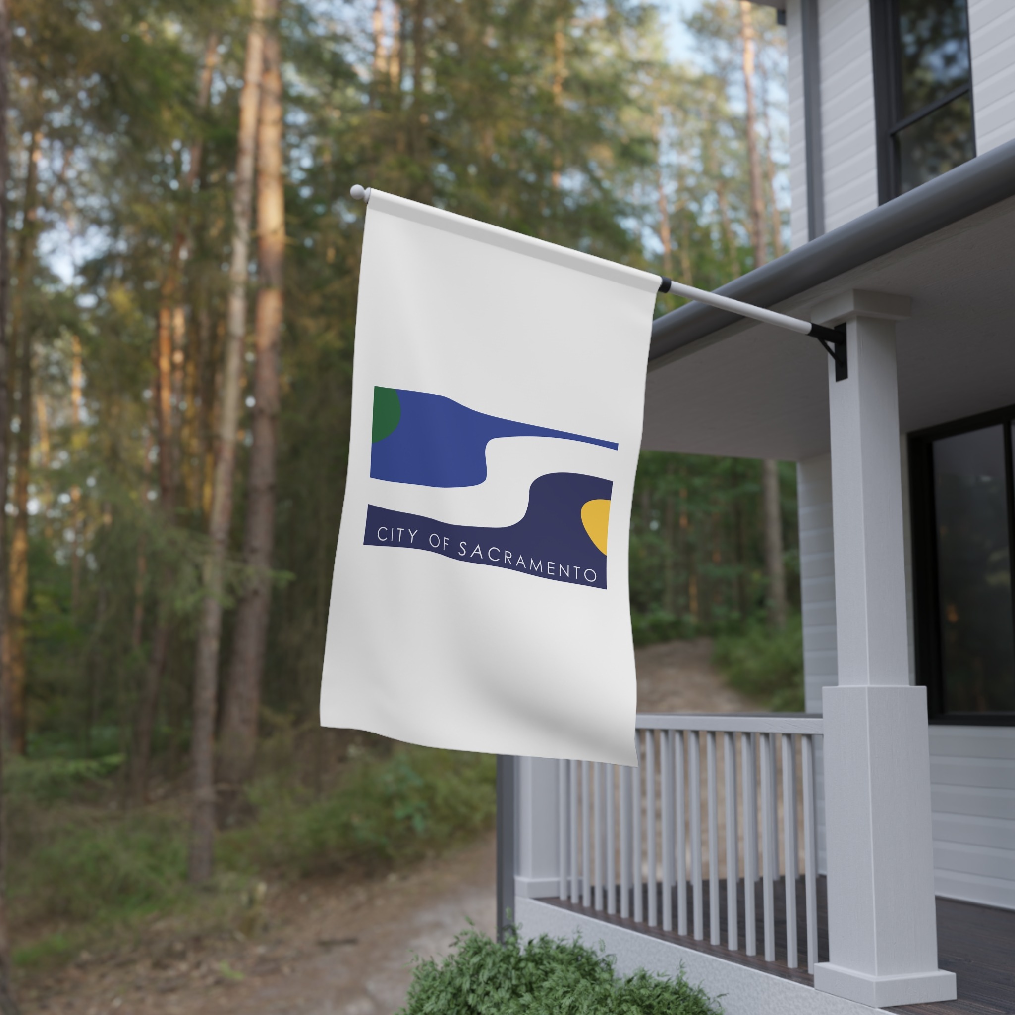 Flag of Sacramento, California House Banner - Image 4