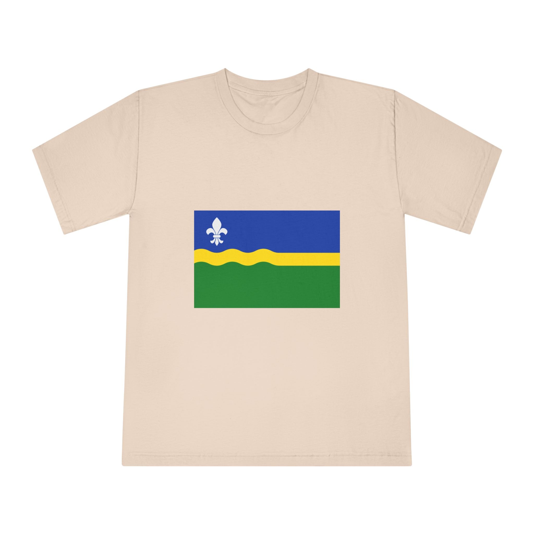 Flag of Flevoland Unisex Classic Crewneck T Shirt - Image 9