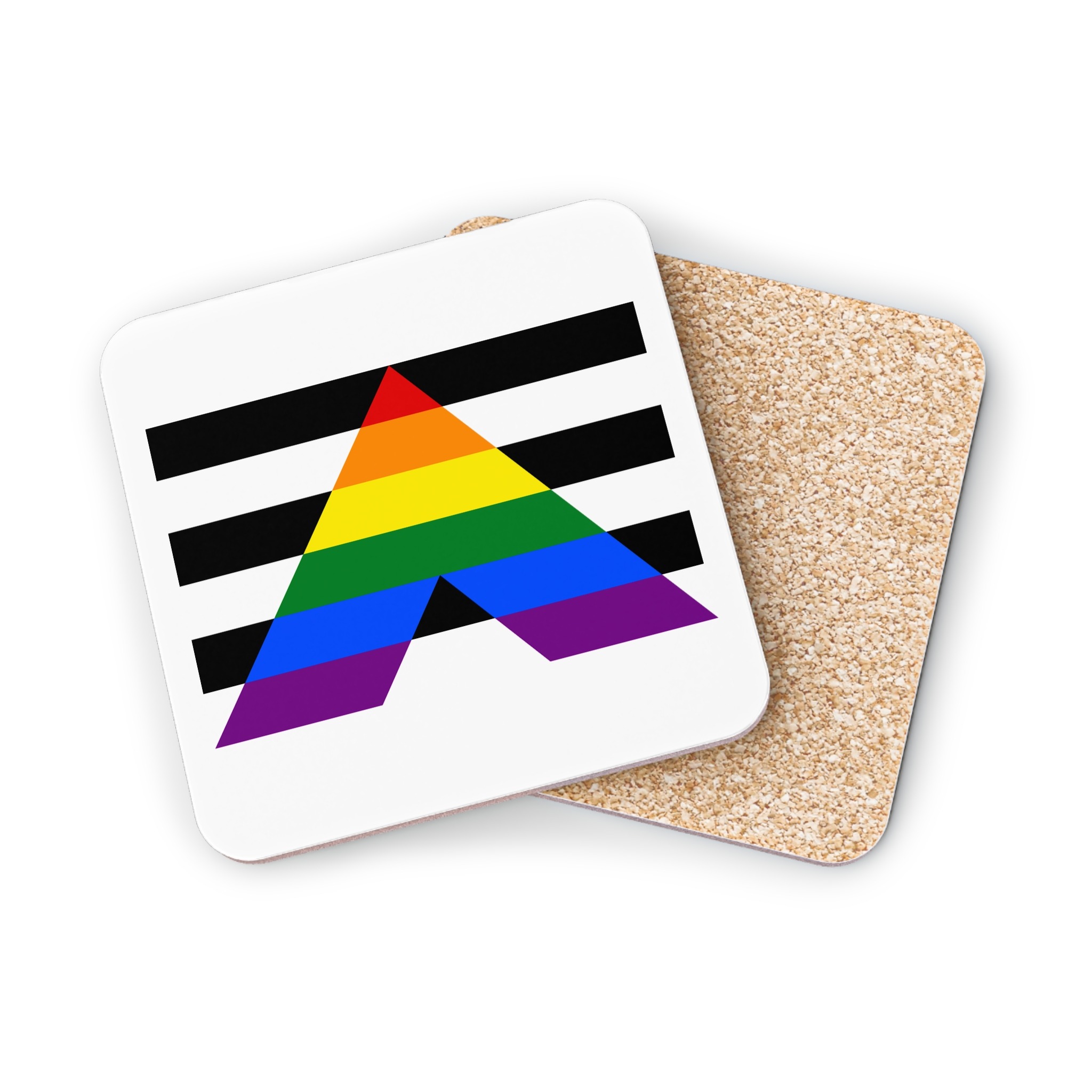 Straight Ally Flag Coasters - Image 6