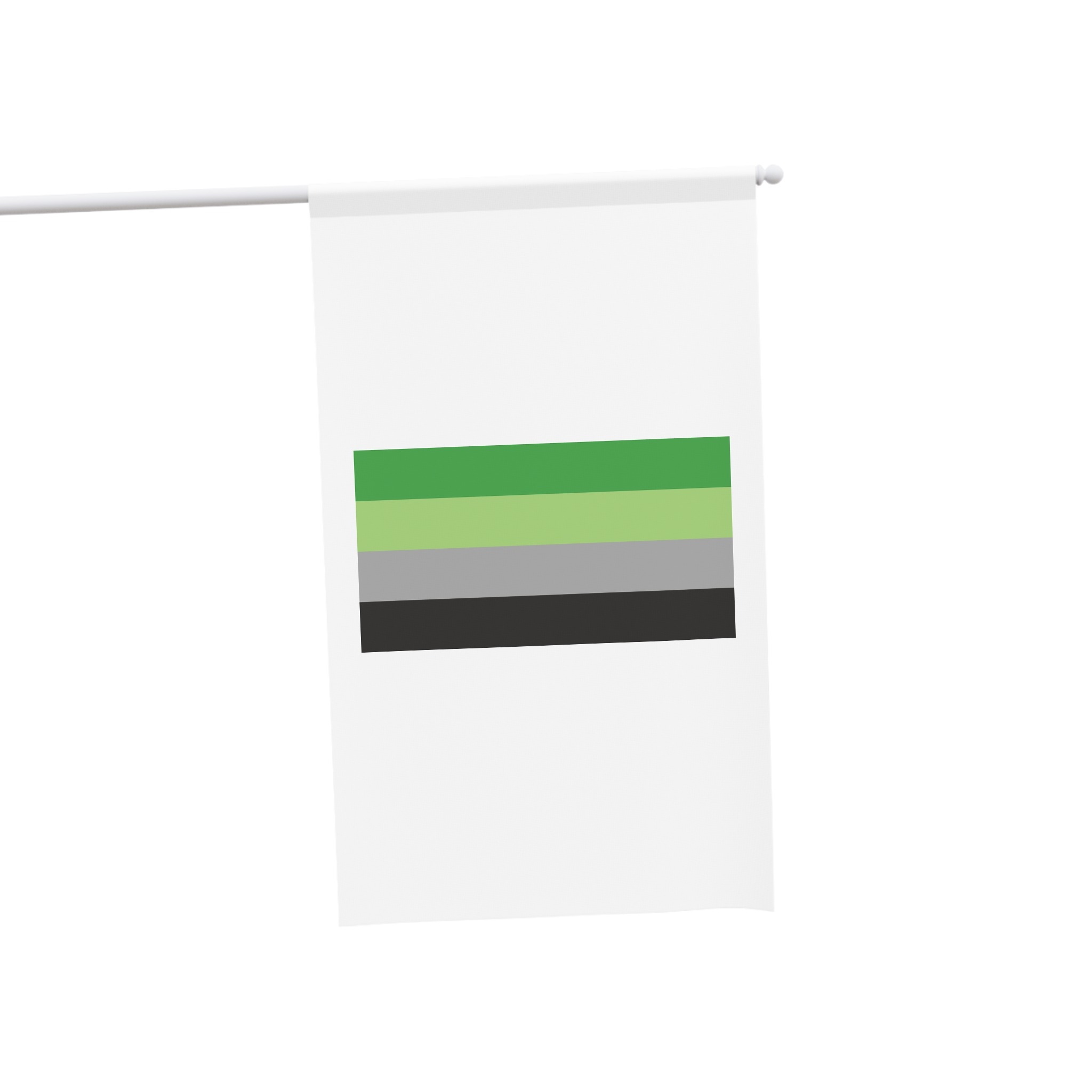 Aromantic Flag House Banner - Image 3