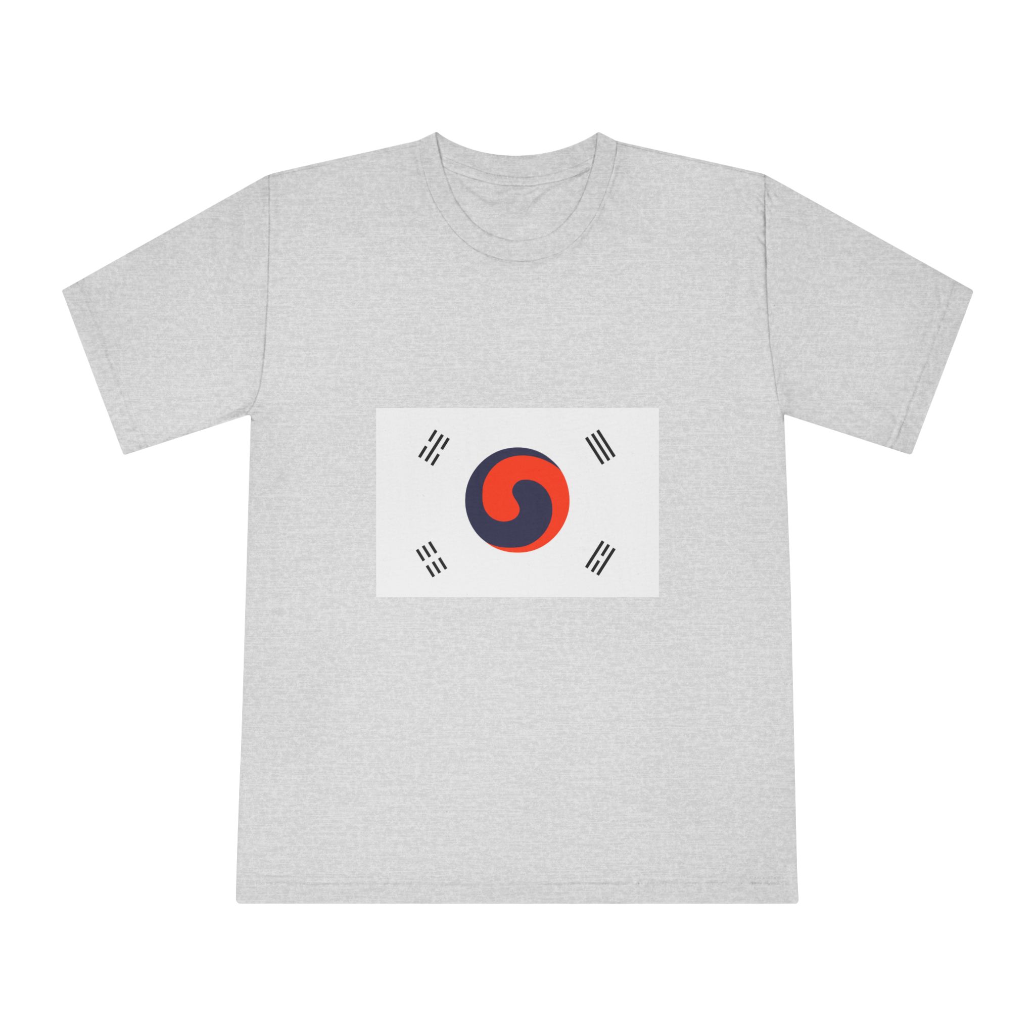 Flag of Korea 1882 1910 Unisex Classic Crewneck T Shirt - Image 13