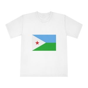 Flag of Djibouti Unisex Classic Crewneck T Shirt