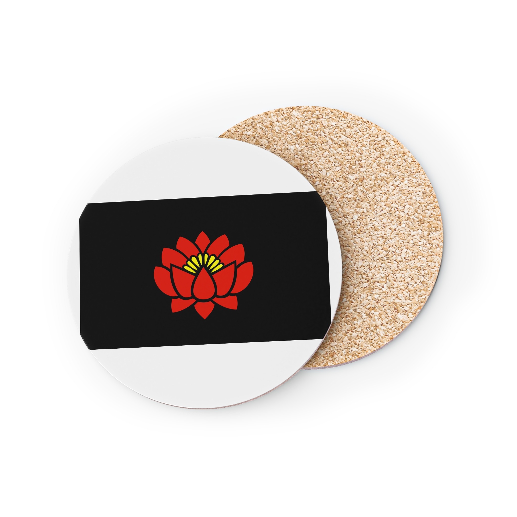 Proposed Yi Flag Ethnic Cultural Banner Yi People Southwest China Symbol Unity Coasters