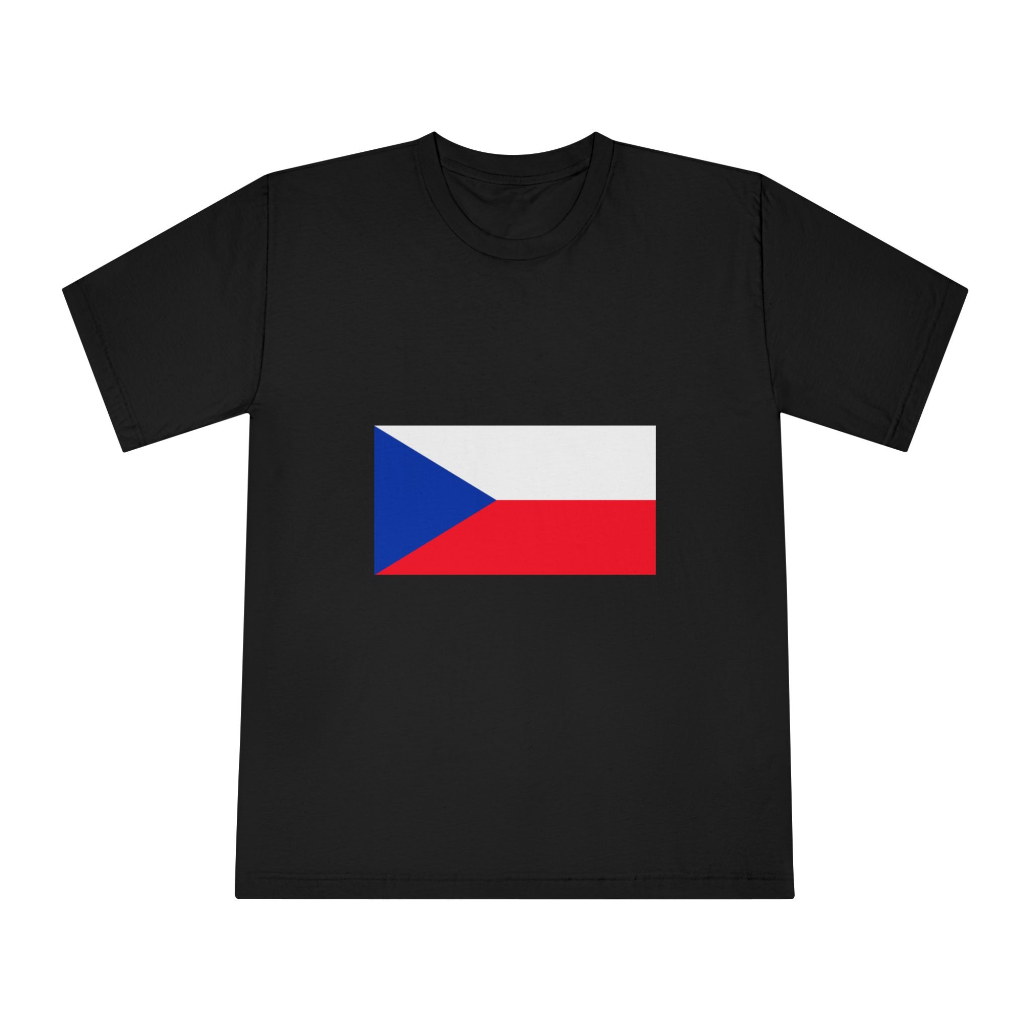 Czech Republic Flag Unisex Classic Crewneck T Shirt - Image 5